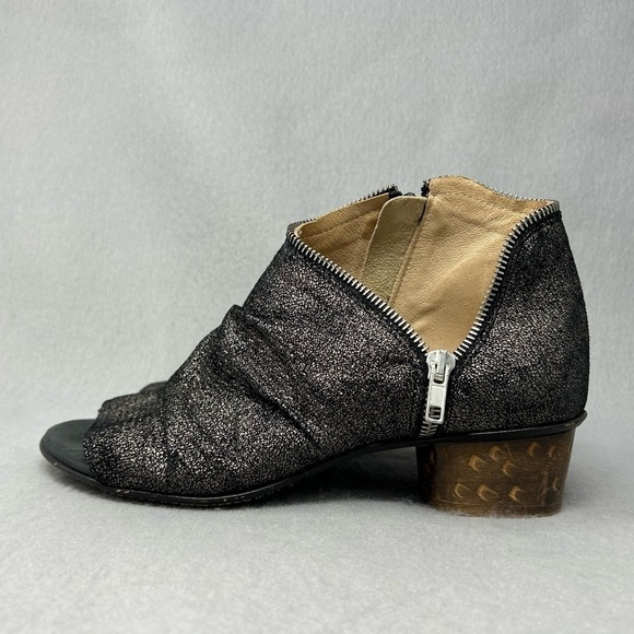 UNITY in DIVERSITY Black Leather Sage Sandal Boots Women’s Size US 7.5/EU 38 - Picture 4 of 13